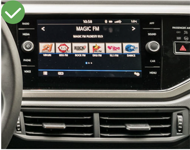 Autoradio Transporter T61 Gps Vw Multivan Compatible Apple Carplay Android Auto Bluetooth Poste 9113